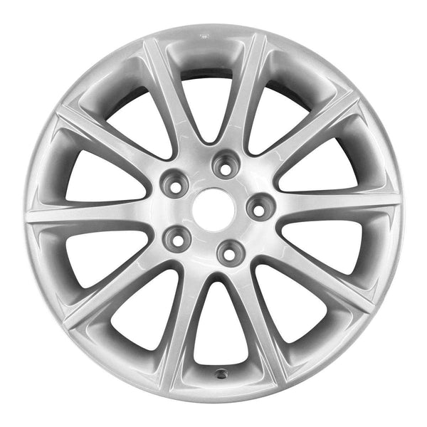 2008 suzuki sx4 wheel 17 silver aluminum 5 lug w72702s 2