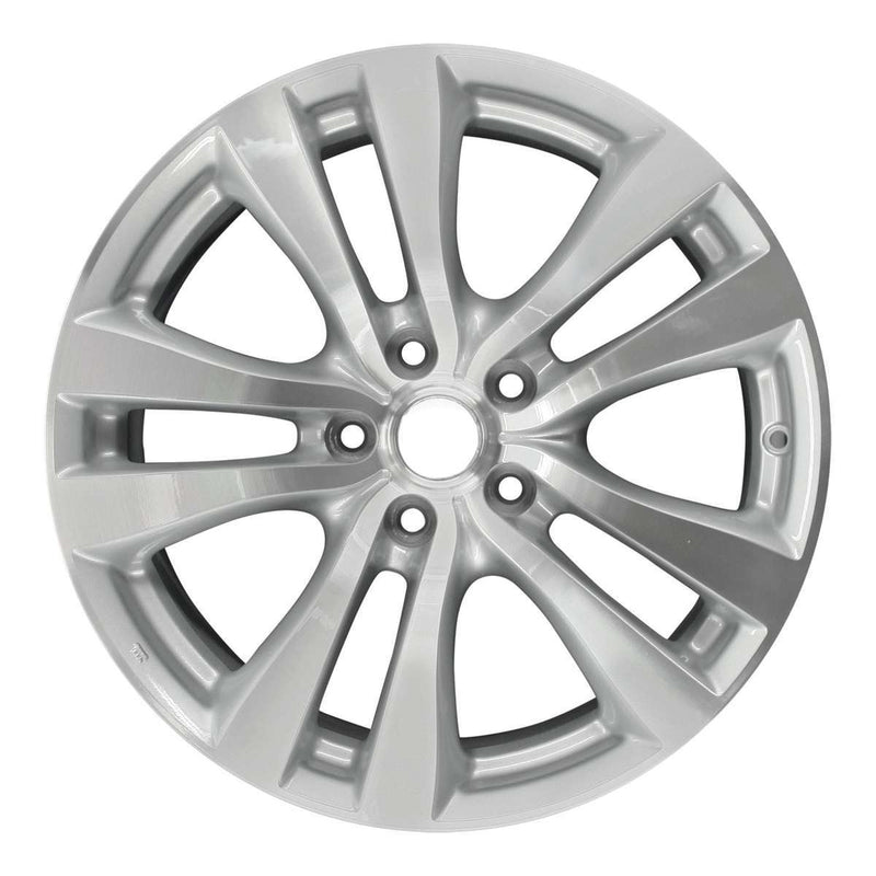 2010 infiniti m45 wheel 18 machined silver aluminum 5 lug w73696ms 3