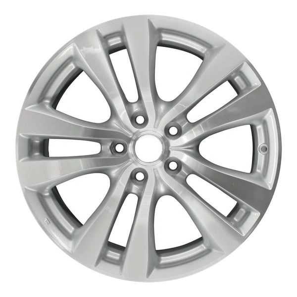 2010 infiniti m35 wheel 18 machined silver aluminum 5 lug w73696ms 6