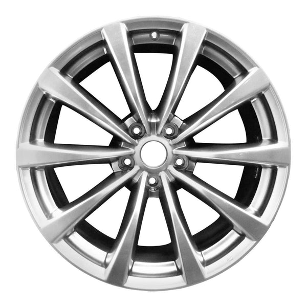 2011 infiniti g37 wheel 19 hyper aluminum 5 lug w73705h 4