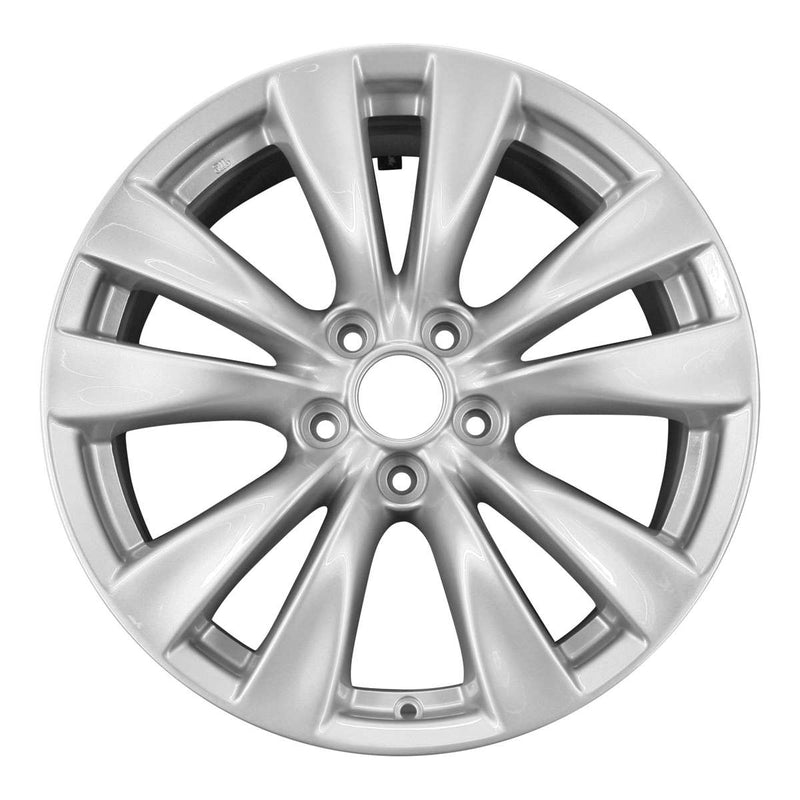 2012 infiniti m35 wheel 18 silver aluminum 5 lug w73730s 7