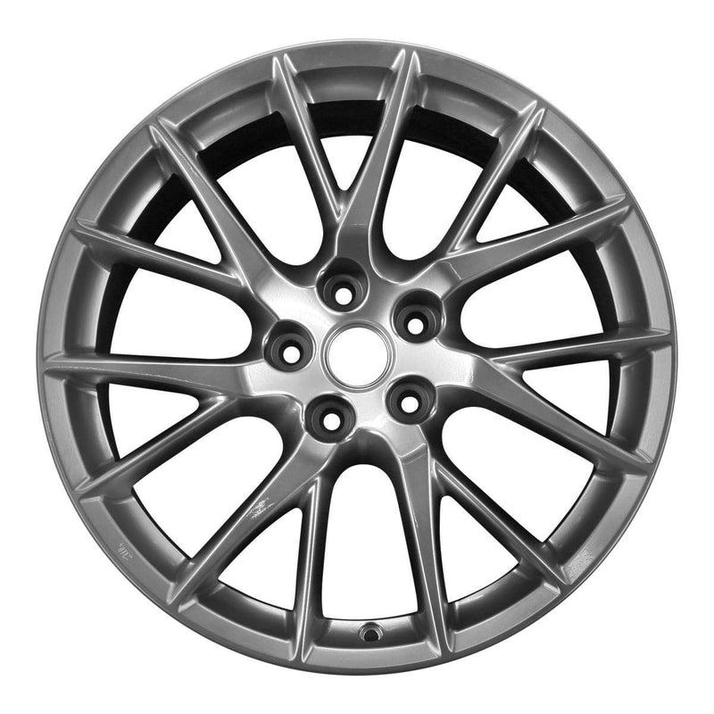 2014 infiniti q60 wheel 19 hyper aluminum 5 lug w73743h 5