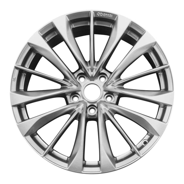 2013 infiniti g37 wheel 19 hyper aluminum 5 lug w73755h 3