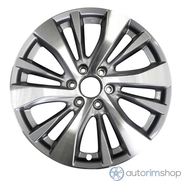 2015 infiniti qx80 wheel 20 machined charcoal aluminum 6 lug w73769mc 1