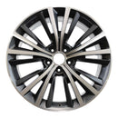 2019 infiniti q60 wheel 19 machined charcoal aluminum 5 lug w73793mc 3