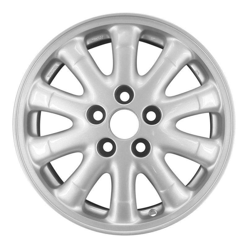 1992 lexus sc400 wheel 16 silver aluminum 5 lug w74135s 1