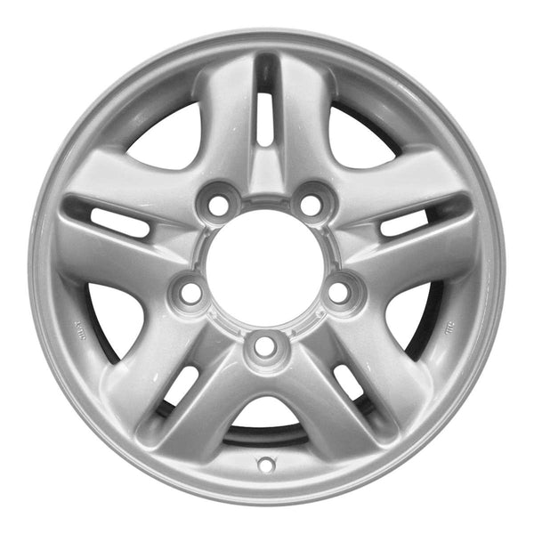 2002 lexus lx470 wheel 16 silver aluminum 5 lug w74145s 5