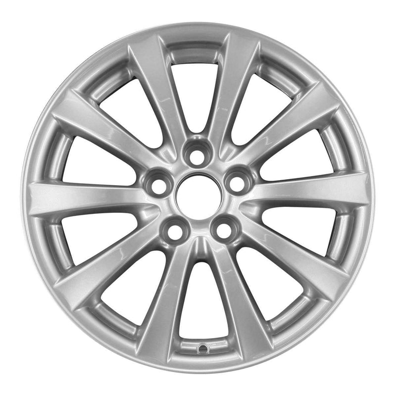 2007 lexus is250 wheel 17 silver aluminum 5 lug w74188s 5