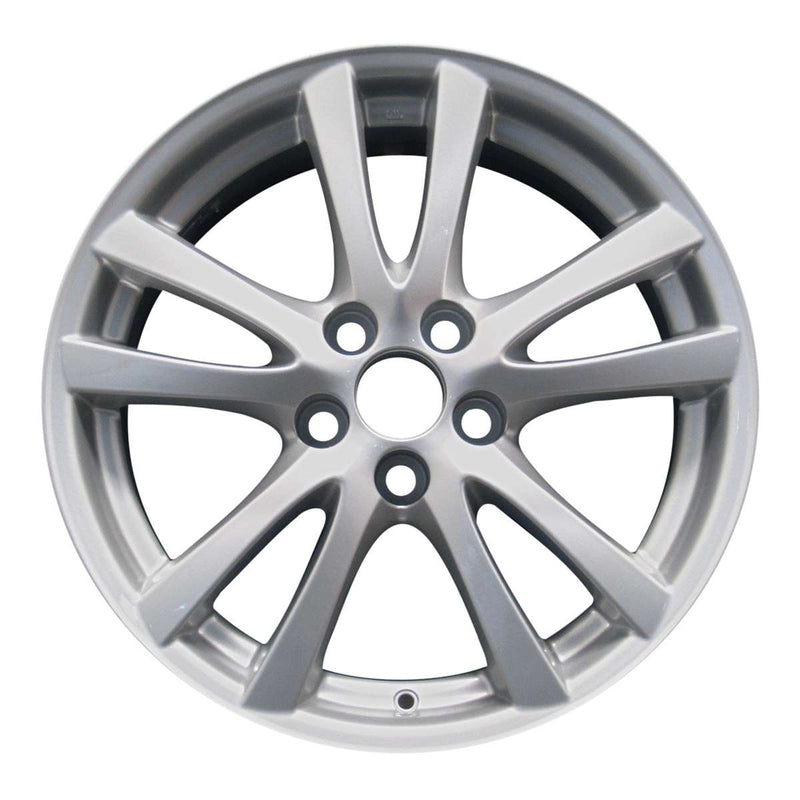 2007 lexus is350 wheel 18 silver aluminum 5 lug w74189s 2