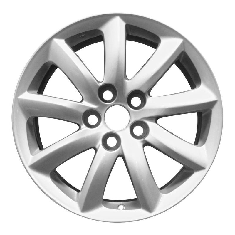 2008 lexus ls460l wheel 18 silver aluminum 5 lug w74195s 10