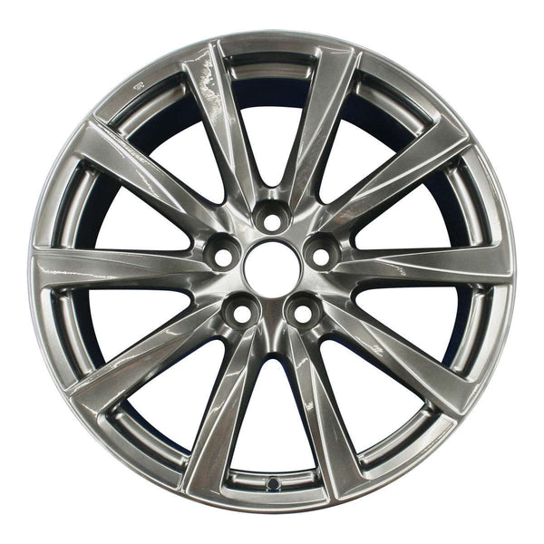 2011 lexus is wheel 19 hyper aluminum 5 lug w74207h 4