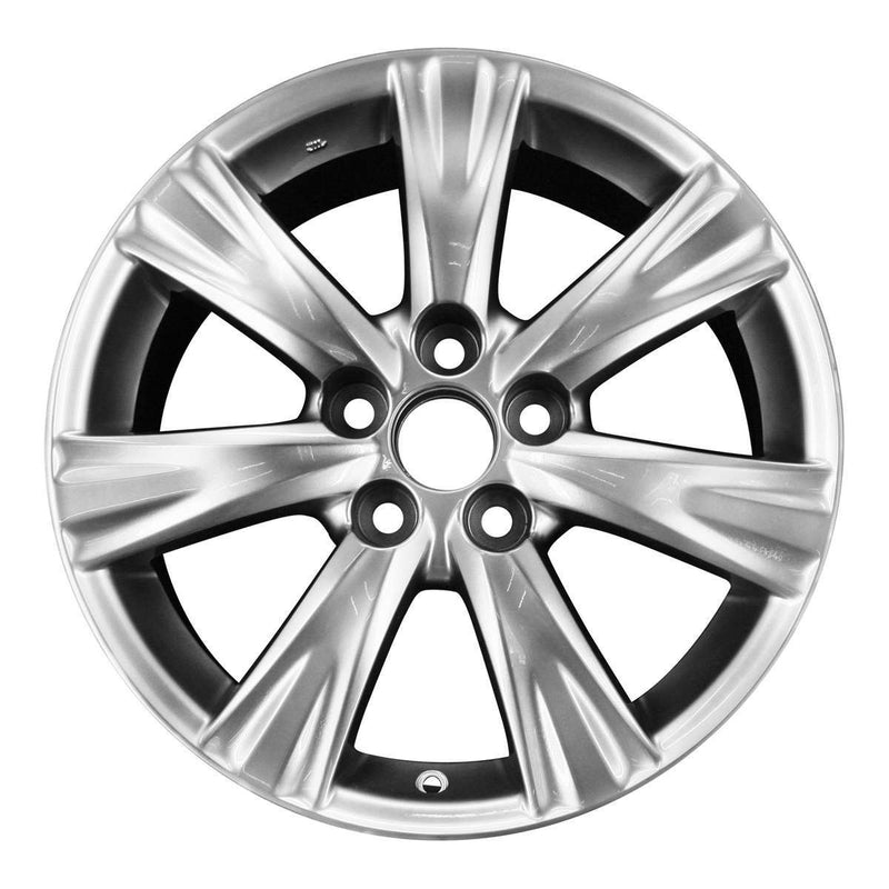 2008 lexus gs350 wheel 17 hyper aluminum 5 lug w74209h 3