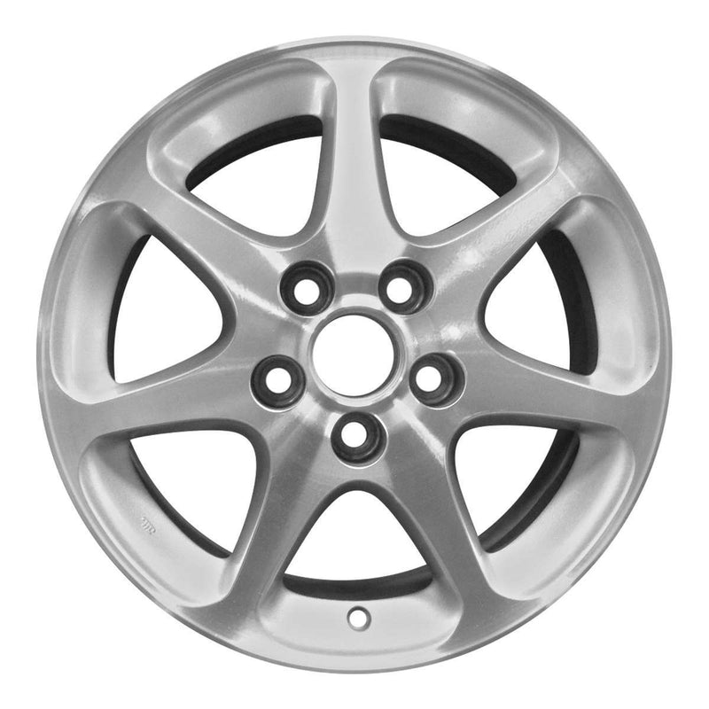 1999 lexus gs400 wheel 16 machined silver aluminum 5 lug w74213ms 2