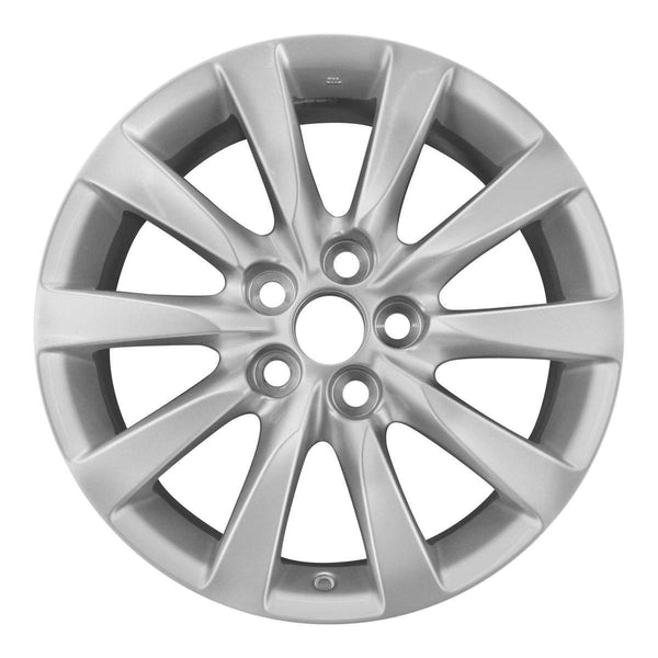 2012 lexus ls460 wheel 18 silver aluminum 5 lug w74221s 3