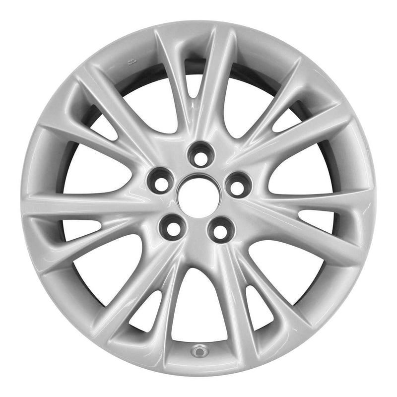 2010 lexus hs250h wheel 18 silver aluminum 5 lug w74232s 1