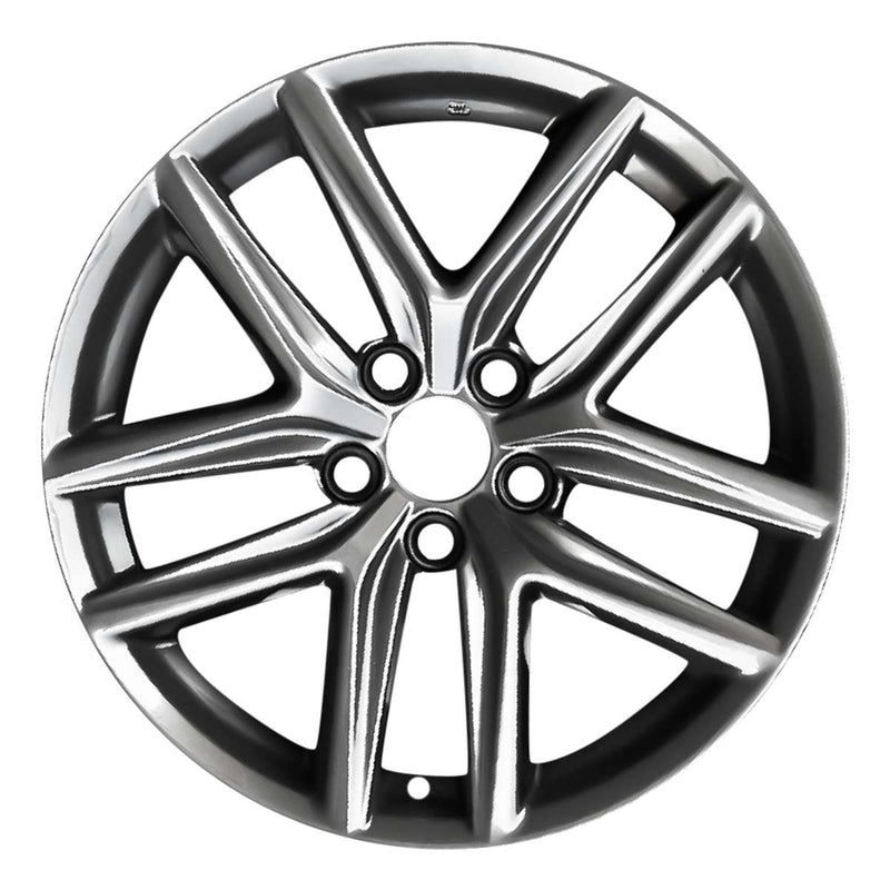 2013 lexus is250 wheel 17 hyper aluminum 5 lug w74237h 3