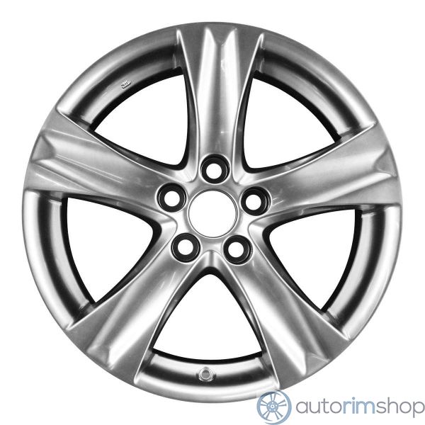 2013 lexus is350 wheel 18 hyper aluminum 5 lug w74238h 3