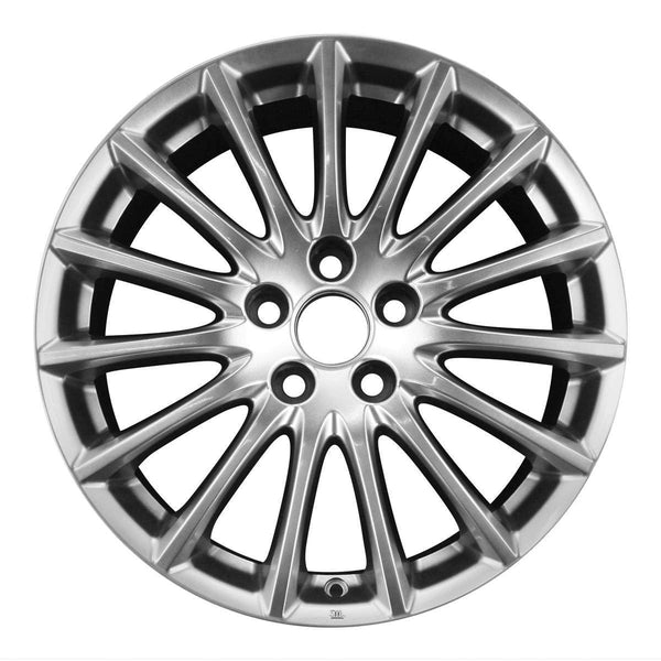 2011 lexus is250 wheel 18 hyper aluminum 5 lug w74244h 3