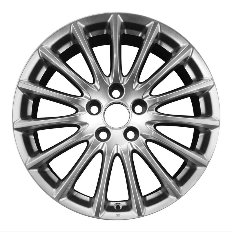 2011 lexus is350 wheel 18 hyper aluminum 5 lug w74244h 8