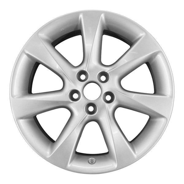 2010 lexus rx450h wheel 19 silver aluminum 5 lug w74252s 1