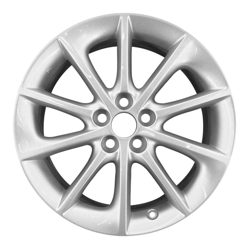 2011 lexus ct200h wheel 17 silver aluminum 5 lug w74257s 1
