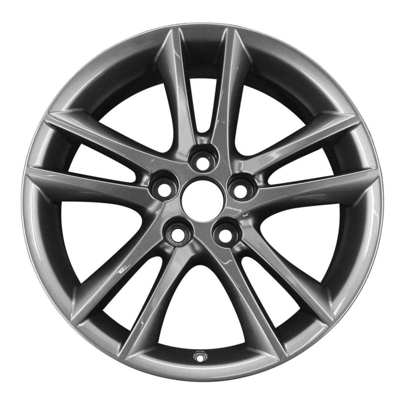 2012 lexus is350 wheel 18 charcoal aluminum 5 lug w74264c 2