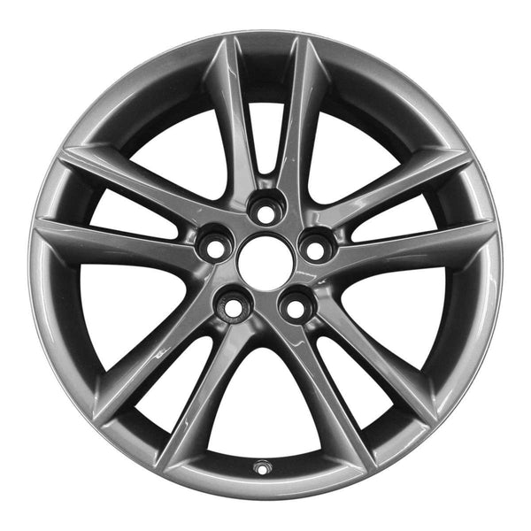 2011 lexus is250 wheel 18 charcoal aluminum 5 lug w74264c 4