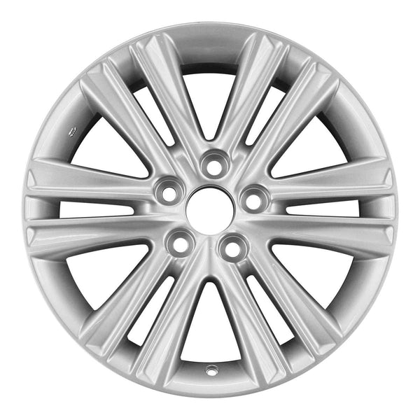 2013 lexus es350 wheel 17 silver aluminum 5 lug rw74276s 1