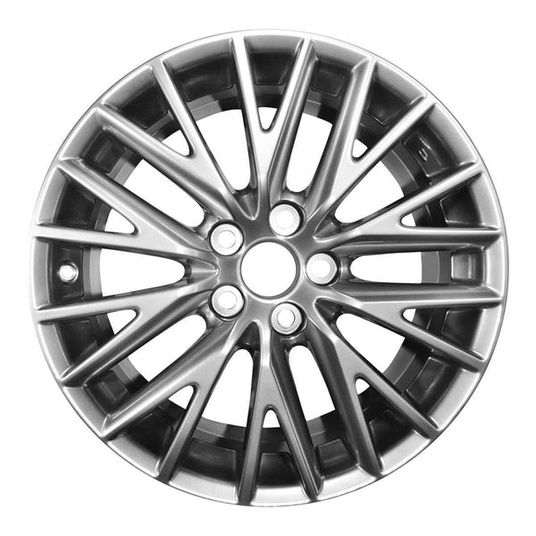 2015 lexus is350 wheel 18 hyper aluminum 5 lug w74289h 6