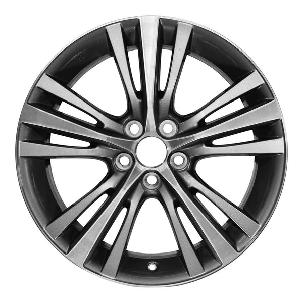 2016 lexus rx350 wheel 19 machined charcoal aluminum 5 lug w74301mc 4