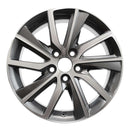 2017 lexus es300h wheel 17 machined charcoal aluminum 5 lug w74333mc 2