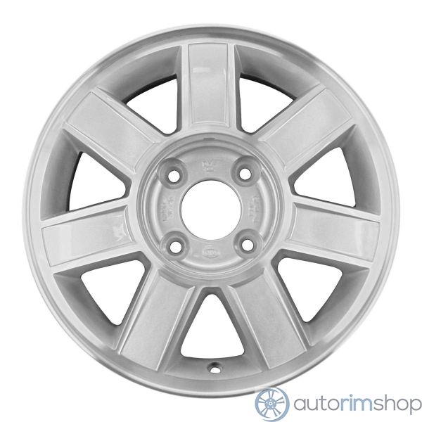 2003 kia magentis wheel 15 machined silver aluminum 4 lug w74564ms 5