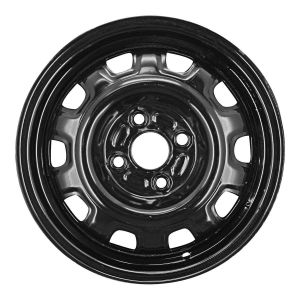 2000 kia spectra wheel 14 black steel 4 lug w74572b 1