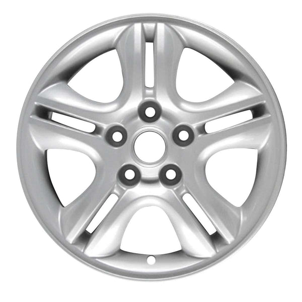 2005 kia sportage wheel 16 silver aluminum 5 lug w74576as 2