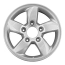 2010 kia sorento wheel 16 silver aluminum 5 lug w74587s 5