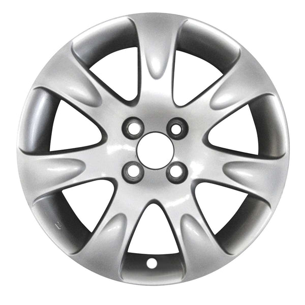 2009 kia rio wheel 16 silver aluminum 4 lug w74605as 3