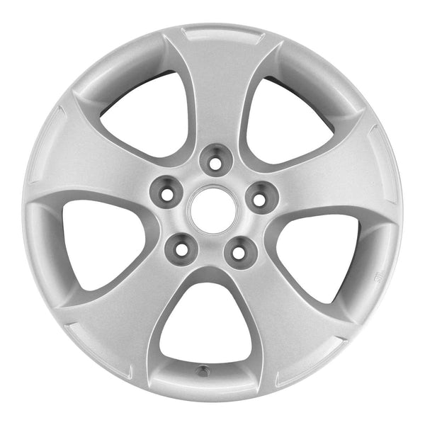 2011 kia forte wheel 16 silver aluminum 5 lug w74625s 2