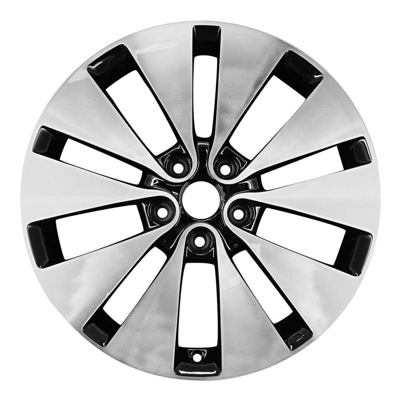 2013 kia optima wheel 18 machined gloss black aluminum 5 lug w74645mb 3