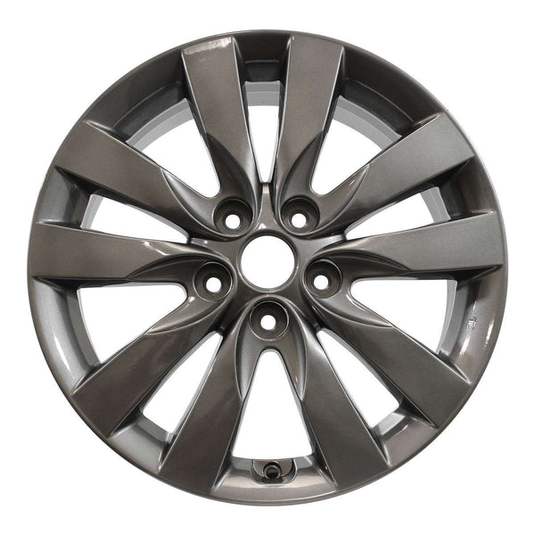 2012 kia forte wheel 17 charcoal aluminum 5 lug w74647c 3