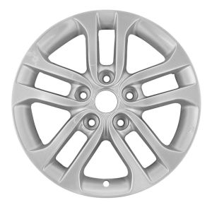 2011 kia forte wheel 16 silver aluminum 5 lug w74650as 1