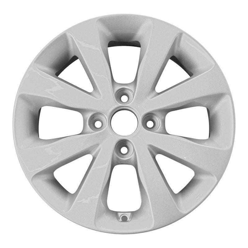 2015 kia rio wheel 15 silver aluminum 4 lug w74659s 4