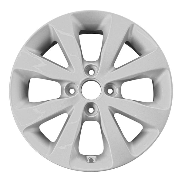 2014 kia rio wheel 15 silver aluminum 4 lug w74659s 3