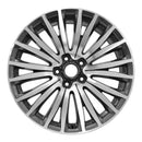 2015 kia cadenza wheel 19 machined charcoal aluminum 5 lug w74676mc 2