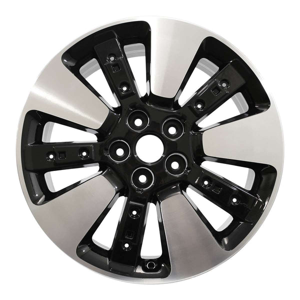 2015 kia soul wheel 18 machined gloss black aluminum 5 lug w74694mb 2