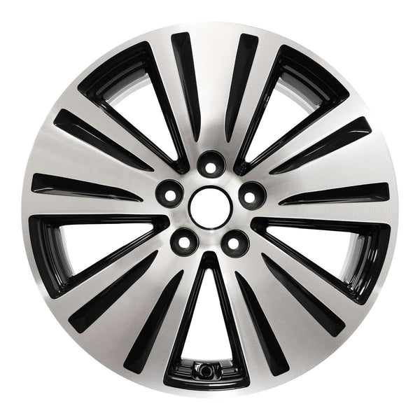 2015 kia sportage wheel 18 machined gloss black aluminum 5 lug w74697mb 2