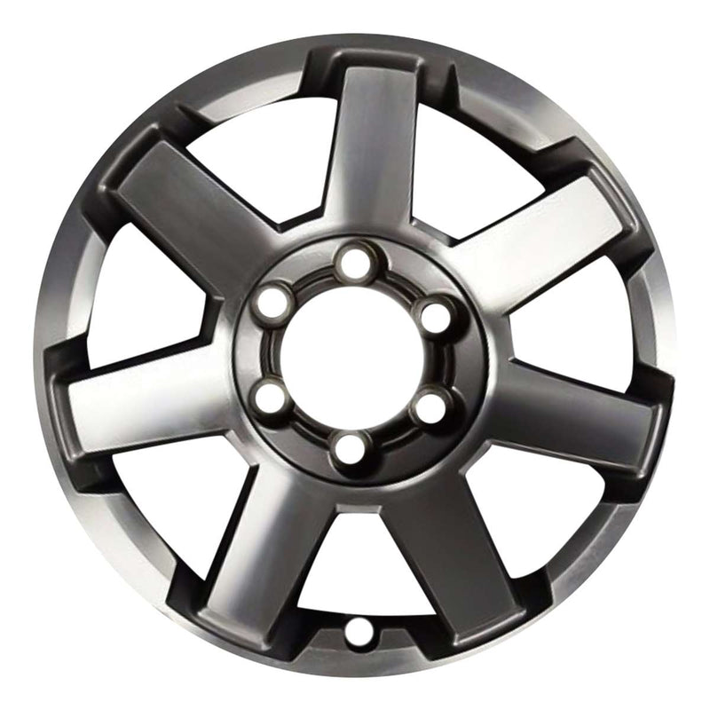 2022 toyota 4runner wheel 17 machined black aluminum 6 lug w75154mb 9