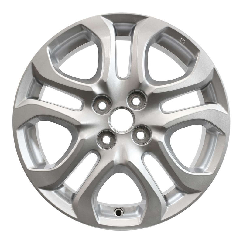 2018 toyota yaris wheel 16 silver aluminum 4 lug w75181s 4