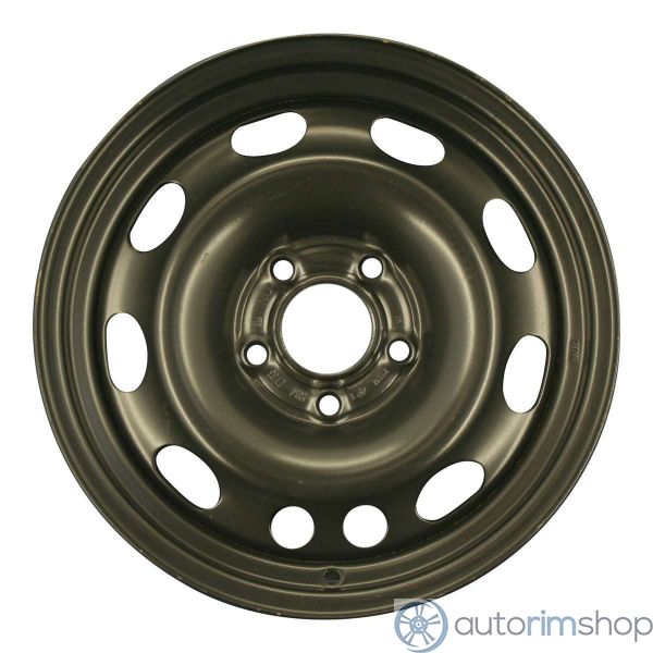 1998 cadillac catera wheel 15 black steel 5 lug w8036b 2