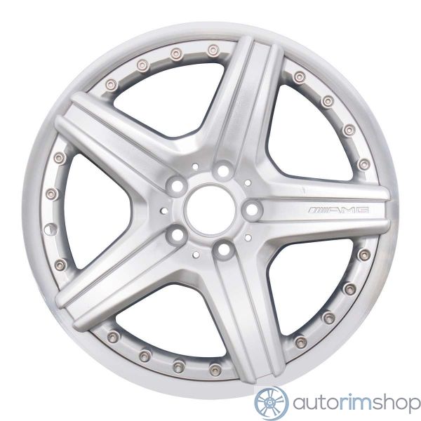 2008 mercedes e63 wheel 18 machined silver aluminum 5 lug w85009ms 1