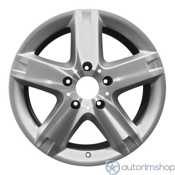 2007 mercedes g500 wheel 18 machined silver aluminum 5 lug w85013ms 1